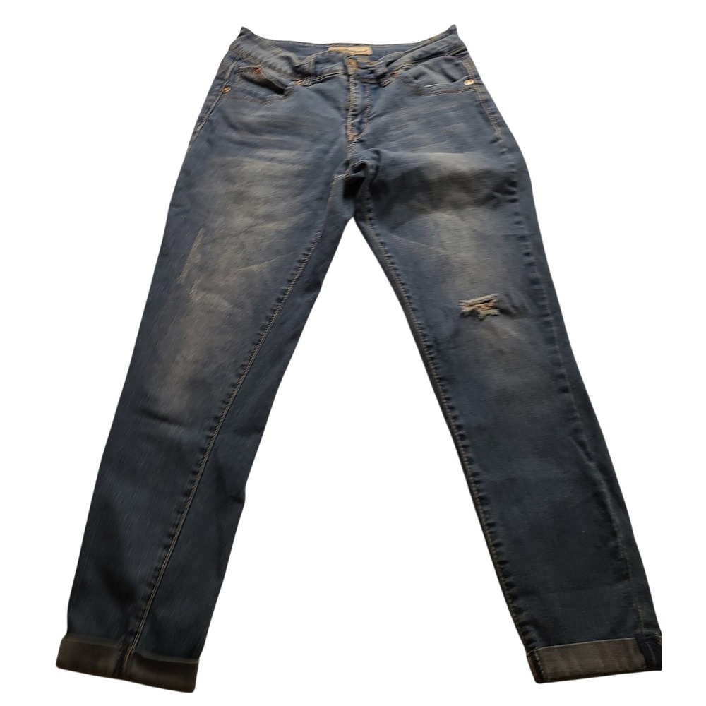 Royalty for Me Women's Medium Wash High Rise Skinny Jeans Blue Size 6 Casual